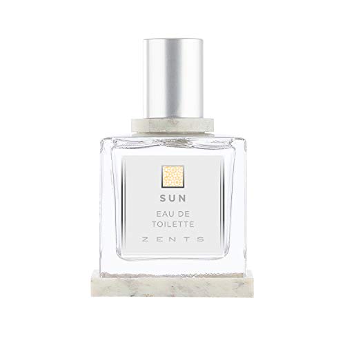 ZENTS Eau de Toilette Perfume (Sun Fragrance) Clean Luxury Scents, Gentle Long-Lasting Aromatherapy for Men and Women, 1.69 oz