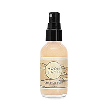 Load image into Gallery viewer, Celestial Body | Shimmering Hair &amp; Body Spray w/Essential Waters of Vetiver and Neroli, plus Gold Mica. Organic &amp; Natural Beauty. No Synthetic Fragrance, 2 oz.
