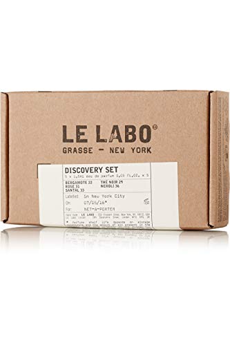 Le Labo Discovery Set Santal 33, Rose 31, Bergamote 22, Neroli 36 & The Noir 29 Sampler - .05 oz. Each