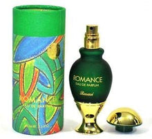 Load image into Gallery viewer, Romance for Woman EDP - Eau De Parfum 45ML (1.5 oz) I Intensely Captivating | Aromatic fresh, Green, Fruity, Musky, Ambery-Woody | Elegant bottle | by RASASI Perfumes
