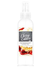 Load image into Gallery viewer, Cherry Cobbler Perfume Fine Fragrance Mist by Body Exotics 4 Fl Oz 118 Ml ~ the Yummy Scent of Sweet Cherries, Brown Sugar &amp; Cinnamon, Baked in a Buttery Dough Topped with Vanilla Ice Cream
