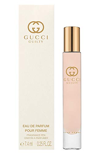 Gucci Guilty Eau de Parfum Pour Femme Rollerball Perfume for Women, 7.4 ml / .25 Ounce