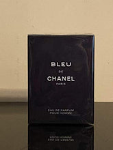 Load image into Gallery viewer, New Authentic C hanel Bleu Eau De parfum Spray 3.4 fl 100 ML.
