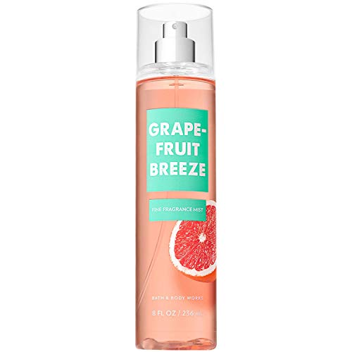 Bath and Body Works Grapefruit Breeze Fine Fragrance Mist 8 Fluid Ounce (2018 Edition)