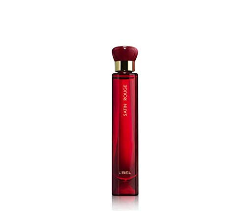 L'Bel Satin Rouge Eau de Parfum Atomiseur Pour Femme, Sweet and Intense Fragrance.33 fl oz / 10ml