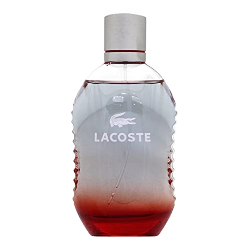 Lacoste Red Eau de Toilette for Him - Men's fragrance, 4.2 Fl Oz