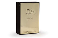 Load image into Gallery viewer, Jaguar Classic Gold Eau de Toilette Spray for Men, 3.4 Ounce
