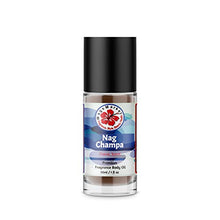 Load image into Gallery viewer, WagsMarket - Nag Champa Perfume Oil, from 0.33oz Roll On to 4oz Glass Bottle (1oz Roll-On)
