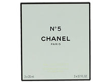 Load image into Gallery viewer, No. 5 by Chanel for Women, Set (Eau De Toilette Spray 0.7 Ounce, Two Eau De Toilette Refills, 0.7 Ounce Each)
