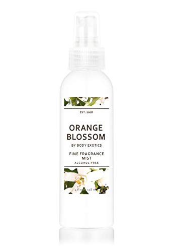 Orange Blossom Perfume Fine Fragrance Mist Body Exotics 4 Fl Oz the Irresistibly Dreamy Scent of Orange Blossoms in Full Bloom
