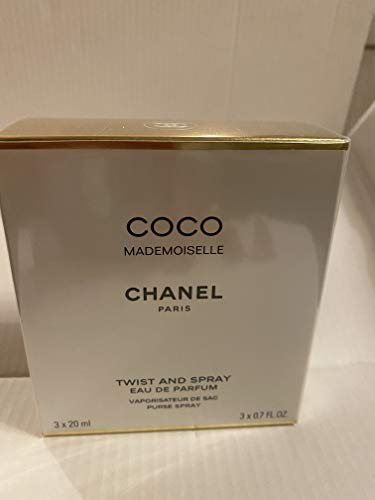 Chanel Coco Mademoiselle Twist & Spray Eau De Parfum Refill 3x20ml/0.7oz