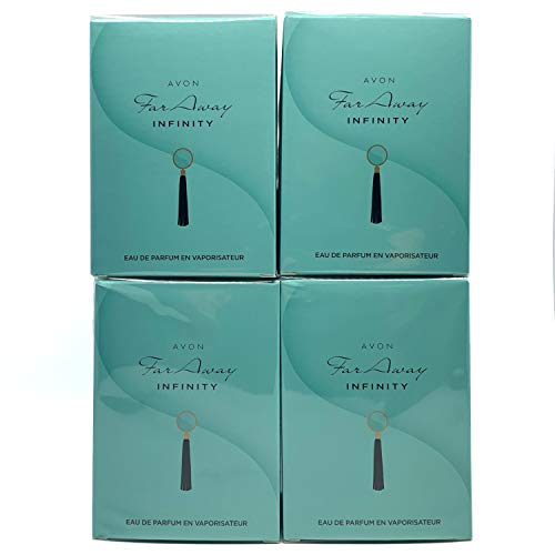 4 x AVON Far Away Infinity Eau de Parfum 50ml - 1.7fl.oz. SET !