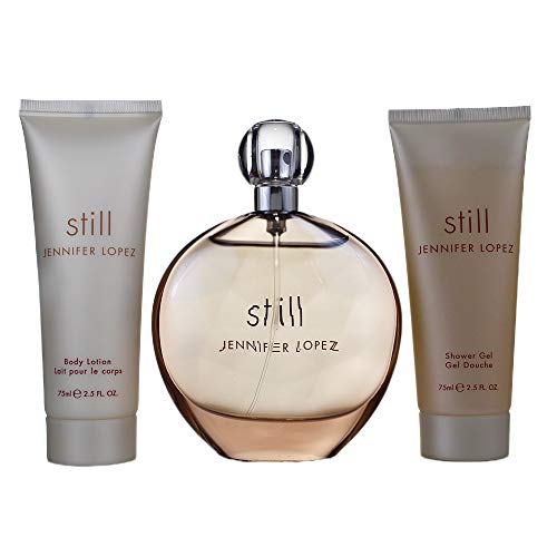 Jennifer Lopez Still By Jennifer Lopez for Women - 3 Pc Gift Set 3.4oz Edp Spray, 2.5oz Body Lotion, 2.5oz Shower Gel, 3count