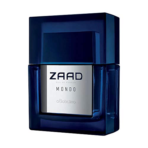 Zaad Mondo Eau de Parfum by O Boticario | Long Lasting Premium Perfumes for Men | Fresh & Woody Men's Fragrance (3.2 fl oz | 95ml)