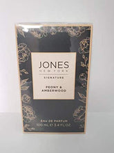 Load image into Gallery viewer, Jones New York Signature Peony &amp; Amberwood Eau de Parfum 3.4 Fl Oz / 100 Ml. Sealed.
