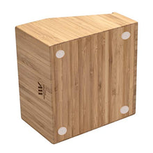 Load image into Gallery viewer, Bamboo Makeup Organizer Cosmetics Caddy Holder for Lipsticks, Nail Polish, Palettes, Concealer, Brushes, Perfumes, Lotions, and other Toiletries
