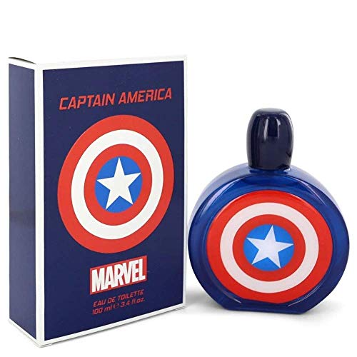 Captain America by Marvel Eau De Toilette Spray 3.4 oz Men