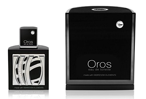 Armaf Oros 2.9 Oz Eau De Parfum Spray for Men with Swarovski Elements