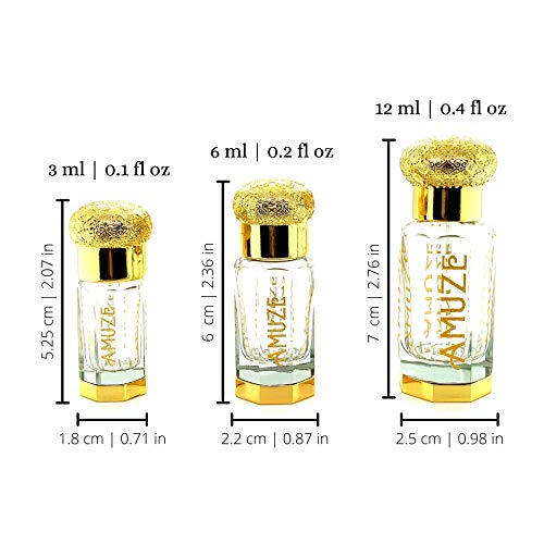 Hijaz Golden Sand Perfume Alcohol Free Scented Arabian Oil Cologne Exotic  Attar - 3ML