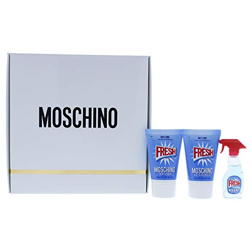 Moschino Moschino Fresh Couture By Moschino for Women - 3 Pc Gift Set 5ml Edt Splash, 0.8oz Bath & Shower Gel, 0.8oz Body Lotion, 3count