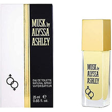 Load image into Gallery viewer, Alyssa Ashley Musk Eau de Toilette Spray, 0.85 Ounce
