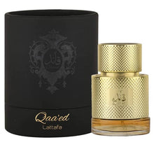 Load image into Gallery viewer, Qaa'ed Unisex EDP 30 ML (1.1 OZ) | Oriental Alchemy | Opens with energizing oud fragrance with oriental notes, it's the perfume you can fall in love with the first smell | by Lattafa Perfumes

