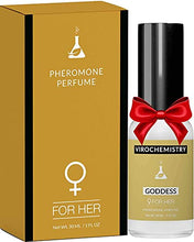 Load image into Gallery viewer, Pheromones to Attract Men for Women (Goddess) - Elegant, Ultra Strength Organic Fragrance Body Perfume (1 Fl. Oz)(Human Grade Pheromones to Attract Men)
