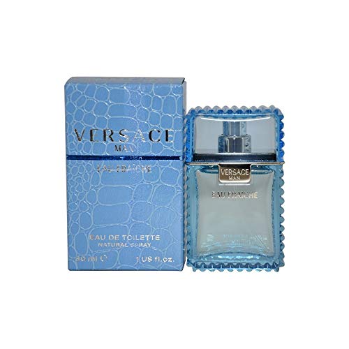 Versace Man Eau Fraiche For Men - 1Oz Edt Spray