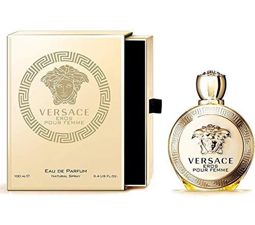 Versace Eros Pour Femme Eau de Parfum Spray, 3.4 Ounce