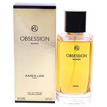 Load image into Gallery viewer, KL OBSESSION BY KAREN LOW PERFUME FOR WOMEN 3.4 OZ / 100 ML EAU DE PARFUM SPRAY
