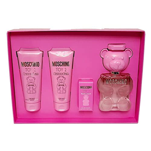 Moschino Toy 2 Bubble Gum EDT 4PCS Women Gift Set