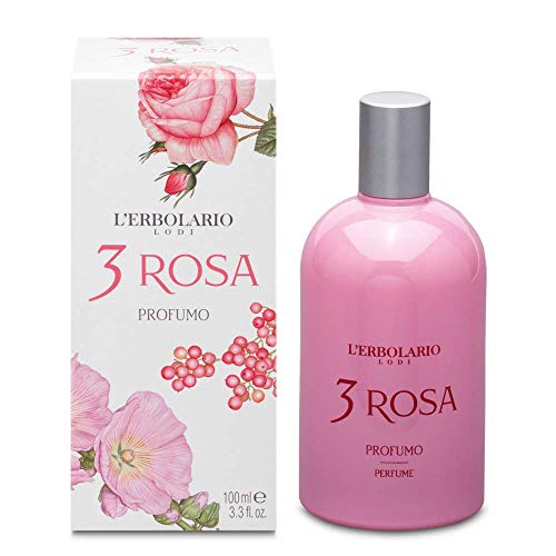 L'Erbolario - 3 Roas - Perfume Spray for Women - Floral, Spicy Scent - Romantic, Feminine Fragrance - Dermatologically Tested - Cruelty Free, 3 oz