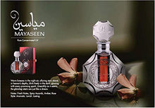 Load image into Gallery viewer, Hamidi Mayaseen Pure Concentrated Perfume oil 12 ml /.40 oz Attar For Men &amp; Women Ittar Woody &amp; Spicy Notes
