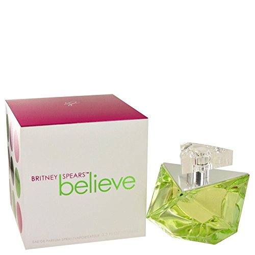 Believe by Britney Spears Eau De Parfum Spray 3.4 oz for Women - 100% Authentic