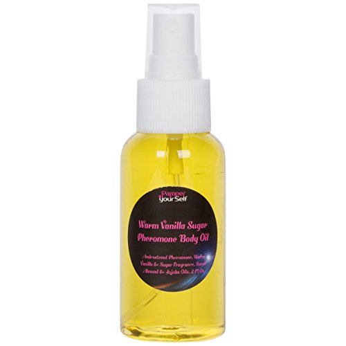 Warm Vanilla & Sugar Pheromone Perfume Body Oil, 2.7 Fl Oz
