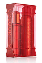 Load image into Gallery viewer, Colour Me | Red | Eau de Toilette and Body Spray | Perfume 2 Piece Gift Set | Womens Fragrance | Chypre Fruity Scent | EDT Spray - 3.4 oz / Body Spray - 5.1 oz
