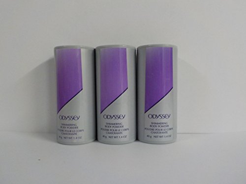 Avon Odyssey Shimmering Body Powder 1.4 oz. (lot of 3)