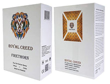 Load image into Gallery viewer, FIRETHORN By Royal Creed. France. Eau De Parfum Spay for Men. 100ml (3.4 oz). Wt 680 gm. Box Size 17 x 11.5 x 6 cm
