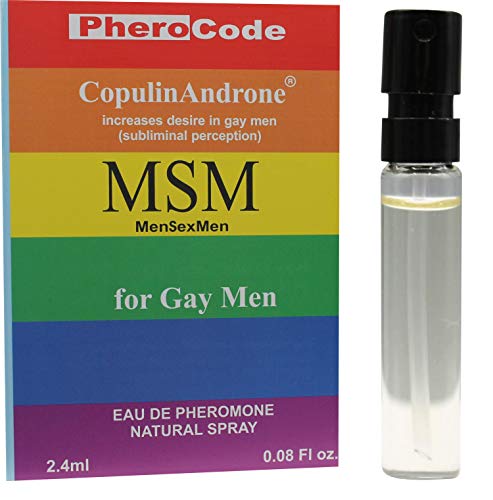 PheroCode MSM Perfume for Gay Men with Pheromones 0.08Fl. Oz