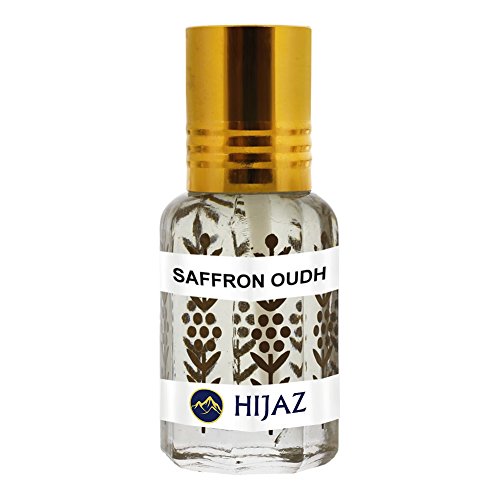 Saffron Oud Authentic Arabian Scented Perfume Oil Alcohol Free - 12ML