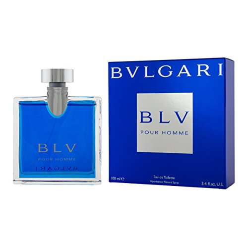 Bvlgari Men's BLV Pour Homme EDT Spray,Blue,3.4 oz