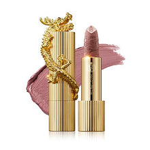 Load image into Gallery viewer, ZEESEA[Palace Identity] Dragon Lipstick Matte Finish Lip Makeup, High Impact Lipcolor Moisturizing Creamy Formula, High Pigmented Lipgloss With Luxurious Golden lipstick case (M10#Nude Apricot)
