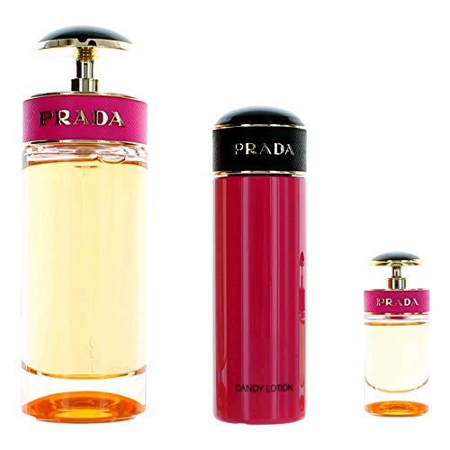 Prada Candy Eau de Parfum 3PCS Gift Set For Women