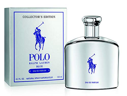 Polo Blue for Men Eau de Parfum Spray 4.2 oz (Collector's Edition) by Ralph Lauren