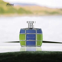 Load image into Gallery viewer, Tasmeem Eau De Parfum for Men - 100ML (3.4 oz) | Majestic EDP for Him | Unique Rose and Spicy Cumin Blended with Woody Musk Notes | Signature Arabian Perfumery | by RASASI
