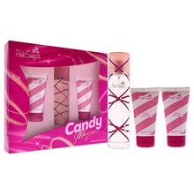 Load image into Gallery viewer, Aquolina Pink Sugar Candy Magic Women 3.4oz EDT Spray, 1.7oz Glossy Shower Gel, 1.7oz Creamy Body Lotion 3 Pc Gift Set
