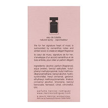 Load image into Gallery viewer, NARCISO RODRIGUEZ by Narciso Rodriguez EDT SPRAY 1.6 OZ for WOMEN
