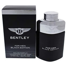 Load image into Gallery viewer, Bentley Black Edition by Bentley Eau De Parfum Spray for Men 3.4 Ounce
