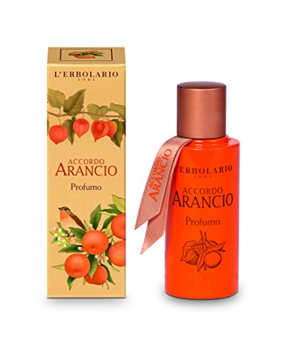 L'Erbolario - Accordo Arancio - Perfume Spray for Men & Women - Citrus, Creamy Scent - Create a Positive Wellbeing and Aroma - Cruelty Free, 1.6 oz
