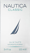 Load image into Gallery viewer, Nautica Classic for Men by Nautica 3.4 oz 100ml EDT Spray
